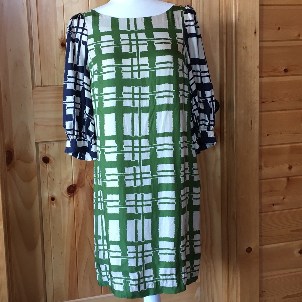 Anthropologie Maeve silk dress